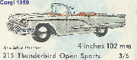 <a href='../files/catalogue/Corgi/215/1959215.jpg' target='dimg'>Corgi 1959 215  Thunderbird Open Sports</a>