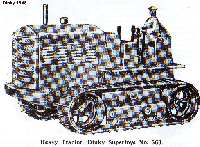 <a href='../files/catalogue/Dinky/563/1948563.jpg' target='dimg'>Dinky 1948 563  Blaw Knox Heavy Tractor</a>