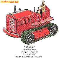 <a href='../files/catalogue/Dinky/563/1952563.jpg' target='dimg'>Dinky 1952 563  Blaw Knox Heavy Tractor</a>