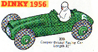 <a href='../files/catalogue/Dinky/233/1956233.jpg' target='dimg'>Dinky 1956 233  Cooper-Bristol Racing Car</a>