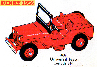 <a href='../files/catalogue/Dinky/405/1956405.jpg' target='dimg'>Dinky 1956 405  Universal Jeep</a>
