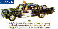 <a href='../files/catalogue/Dinky/258/1960258.jpg' target='dimg'>Dinky 1960 258  Cadillac USA Police Car</a>