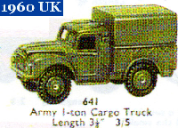 <a href='../files/catalogue/Dinky/641/1962641.jpg' target='dimg'>Dinky 1962 641  Army 1-ton Cargo Truck</a>