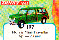 <a href='../files/catalogue/Dinky/197/1965197.jpg' target='dimg'>Dinky 1965 197  Morris Mini Traveller</a>