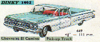 <a href='../files/catalogue/Dinky/449/1966449.jpg' target='dimg'>Dinky 1966 449  Chevrolet El Camino Pickup Truck</a>